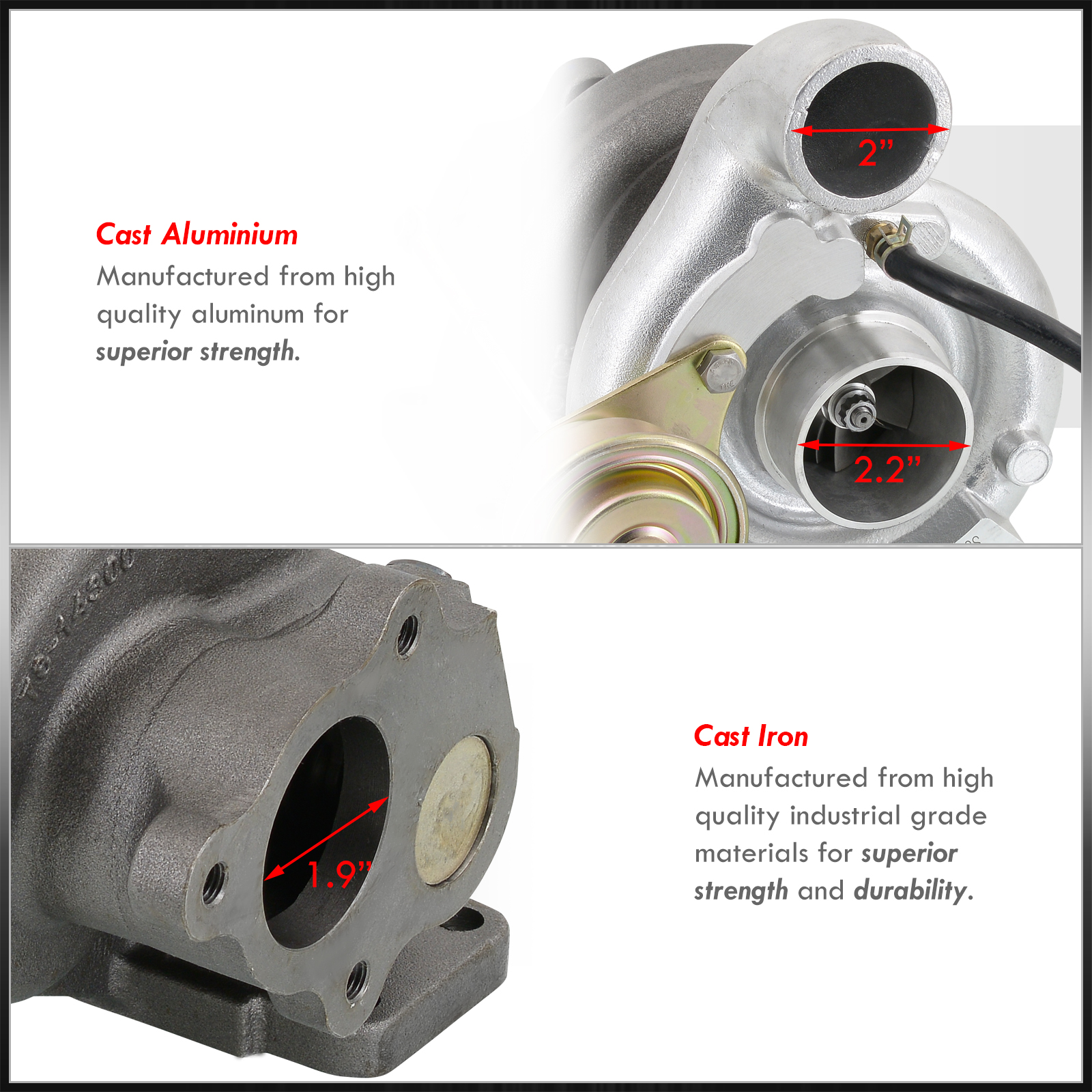TD05H TD06 20G T3 Turbocharger Turbine + Wastegate For Mitsubishi